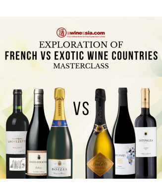 .Masterclass : Exploration of French vs Exotic Wine Countries