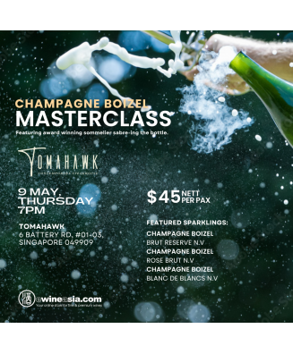.Champagne Boizel Masterclass at Tomahawk
