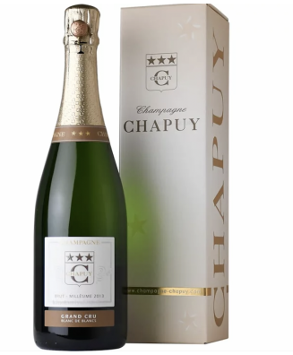 Champagne Chapuy Blanc de Blancs Grand Cru Brut Millesime 2013